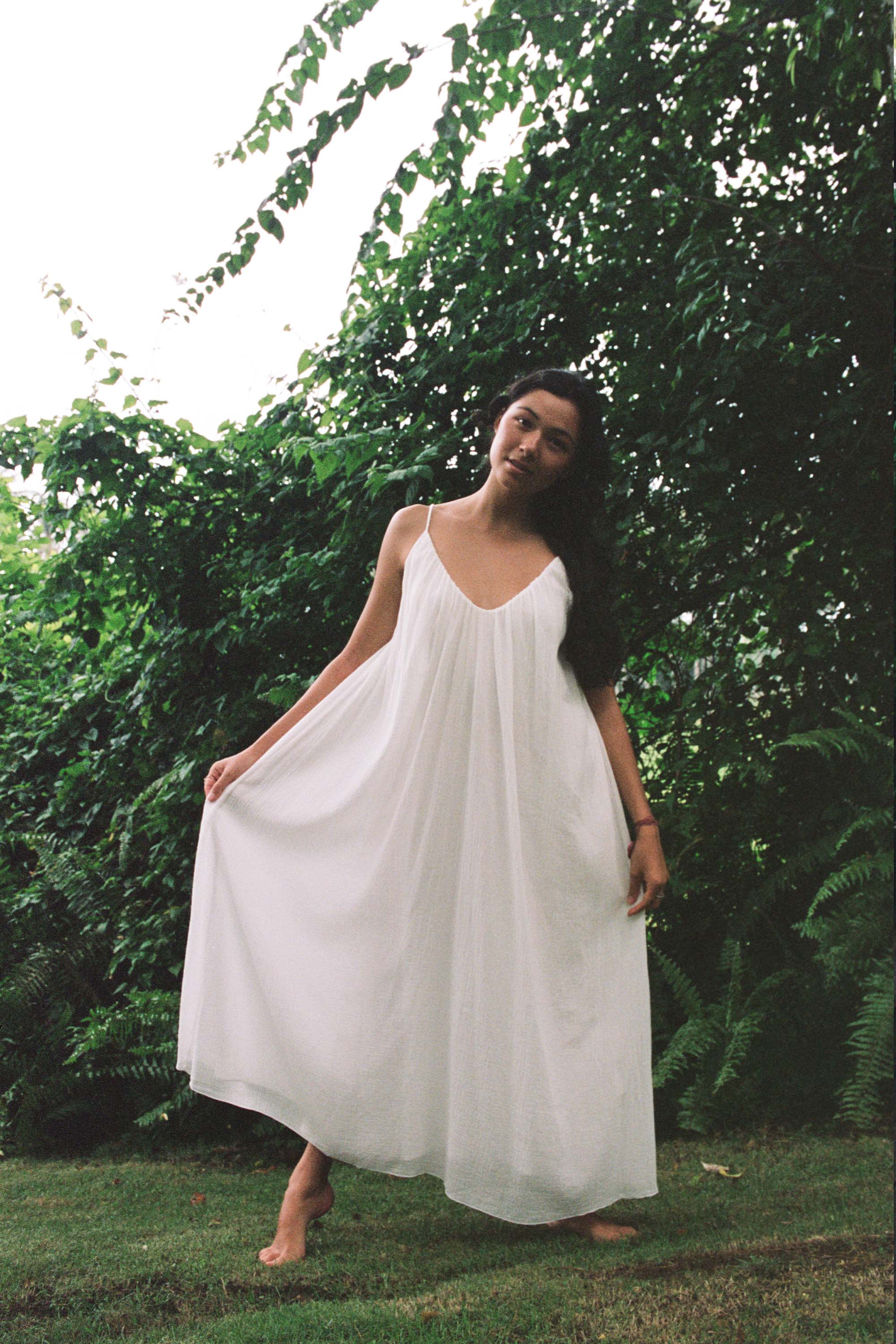 white dress dd's discount store Ischia - Salt it features elongated vertical seaming details and an open dds DISCOUNTSSALE ON FASHION DRESSES