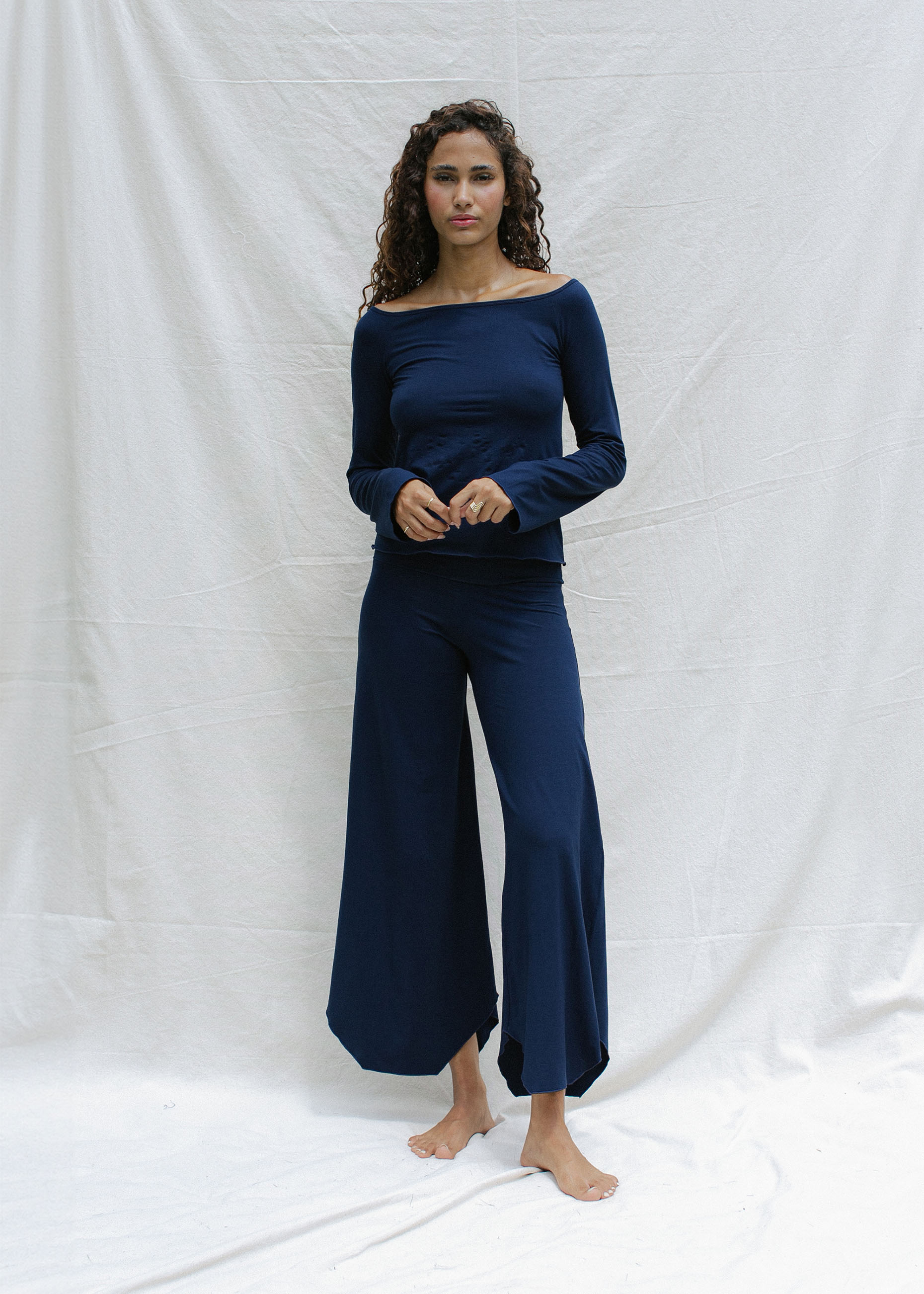 Layla Flares Navy Indigo Luna Store Layla Flares Navy Indigo Luna Store