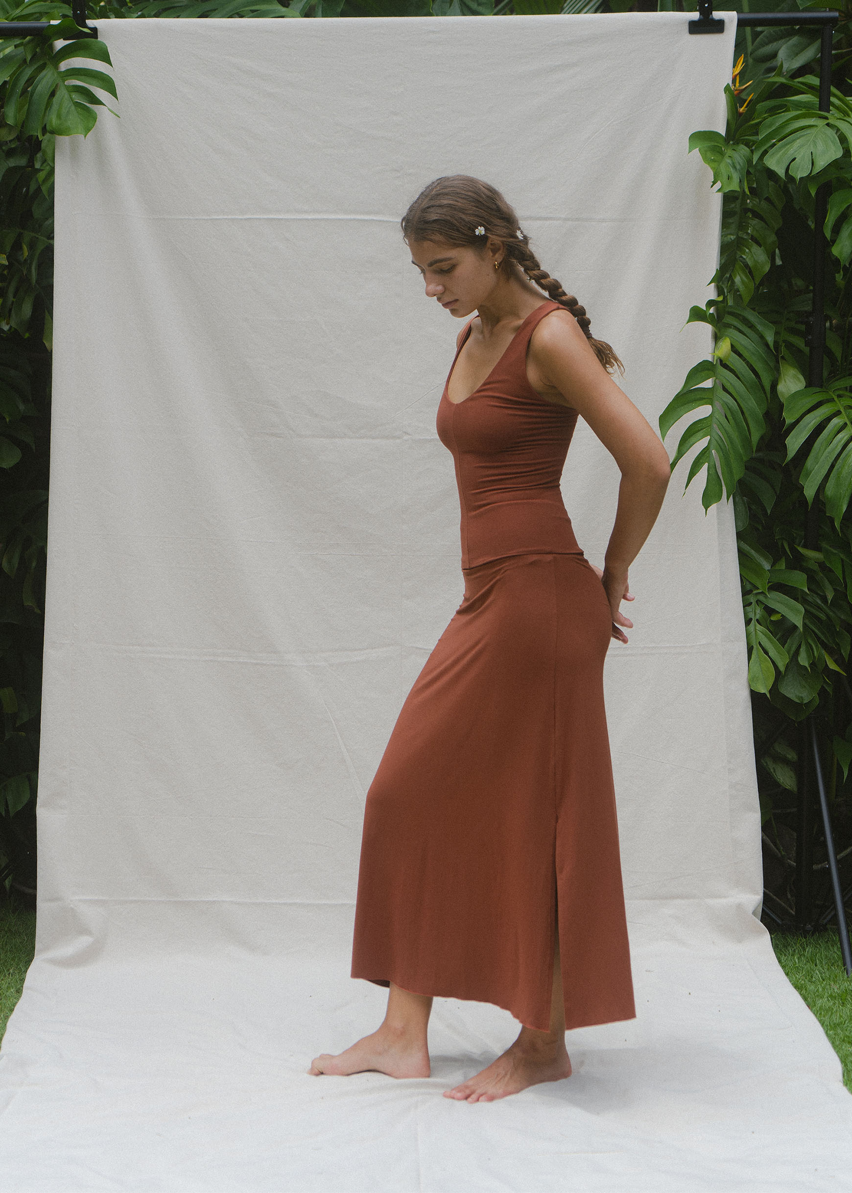 Agni Cross Top Spice - Long –Indigo Luna Store