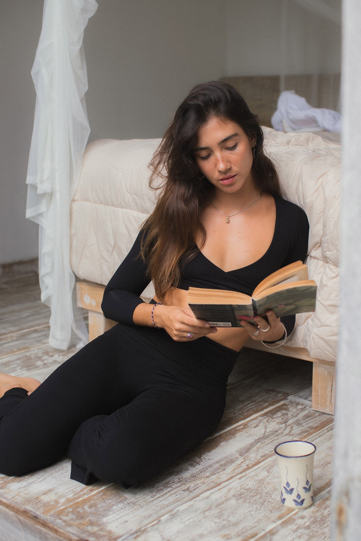 Sustainable Black Yoga Pants | Agni Yoga Flares –Indigo Luna Store