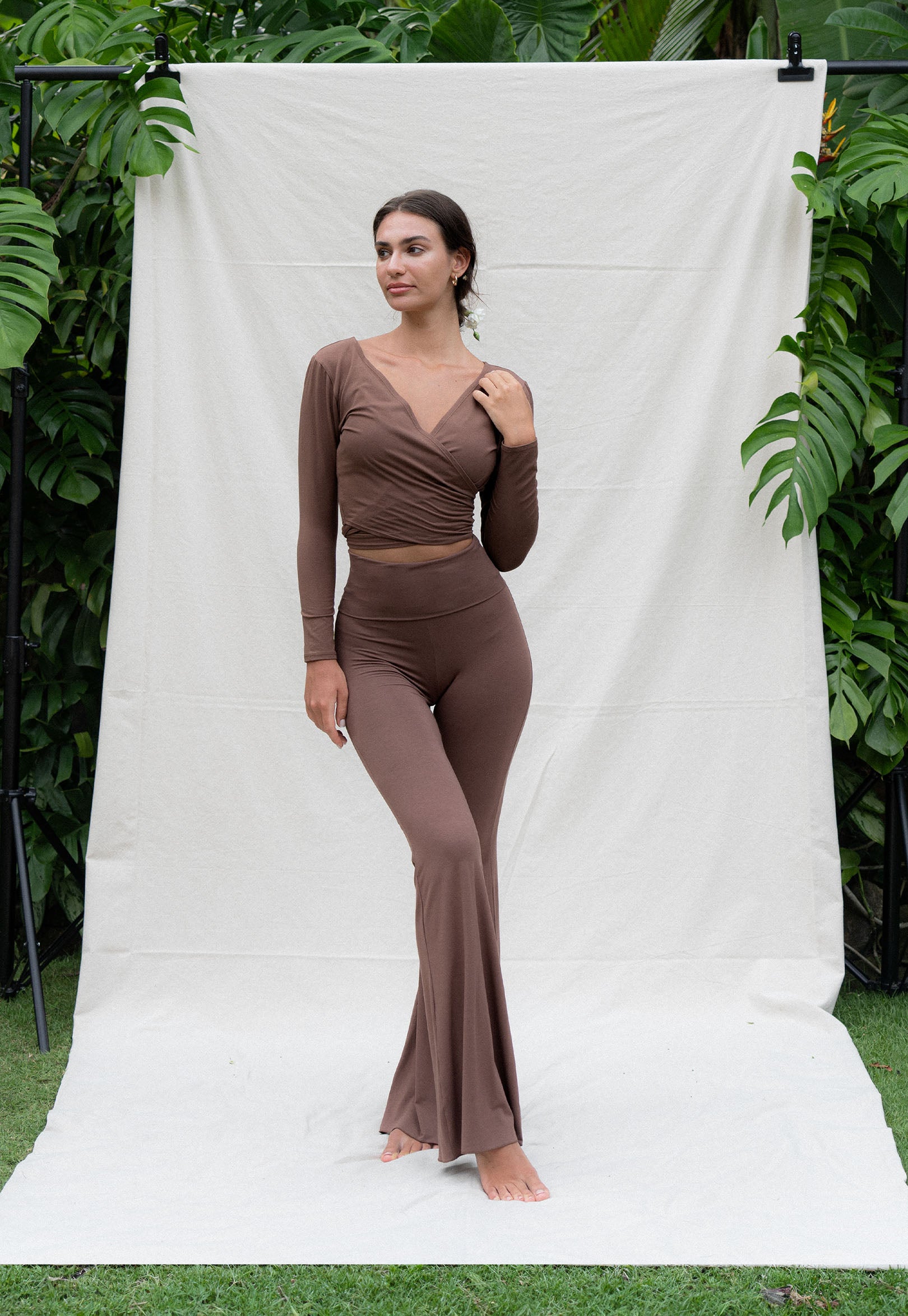 Agni Flares Chocolate - Tall –Indigo Luna Store