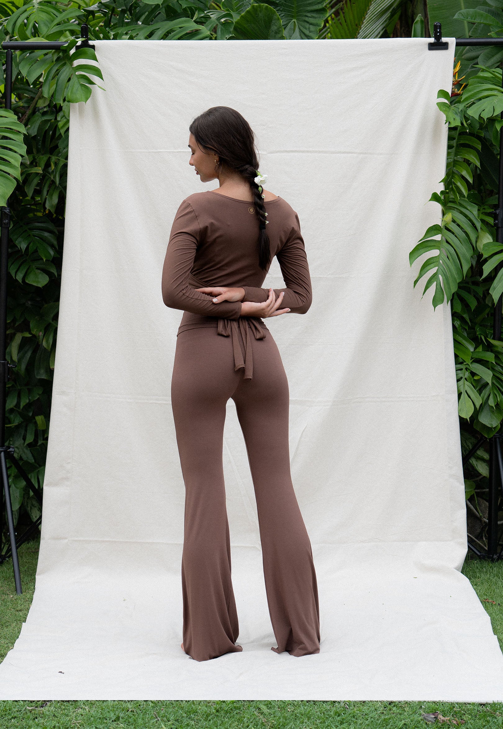 Agni Flares Chocolate - Tall –Indigo Luna Store