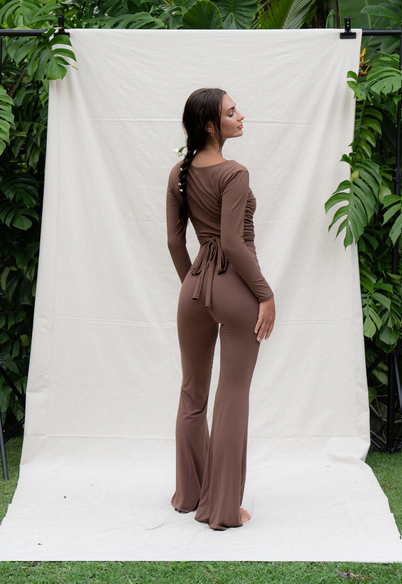 Agni Flares Chocolate - Tall –Indigo Luna Store