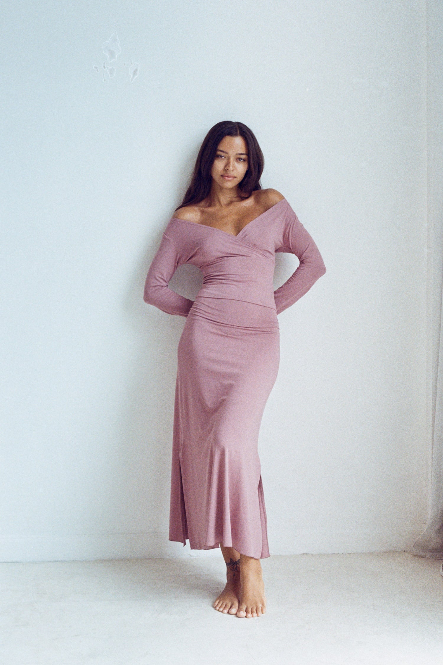 Agni Skirt Mauve –Indigo Luna Store