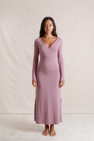 Agni Skirt Mauve –Indigo Luna Store