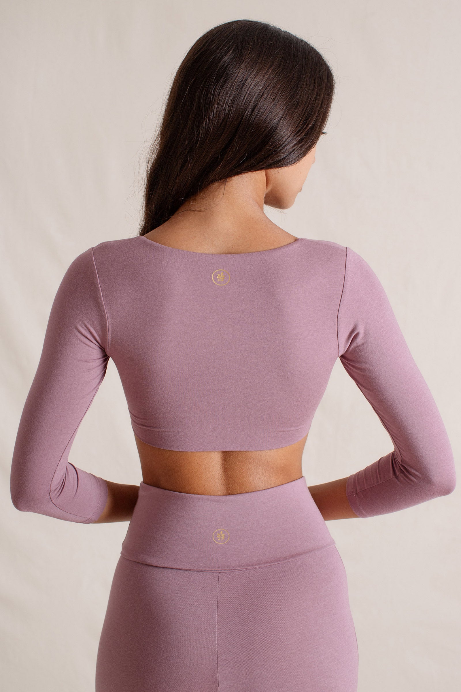 Agni Twist Crop Mauve –Indigo Luna Store
