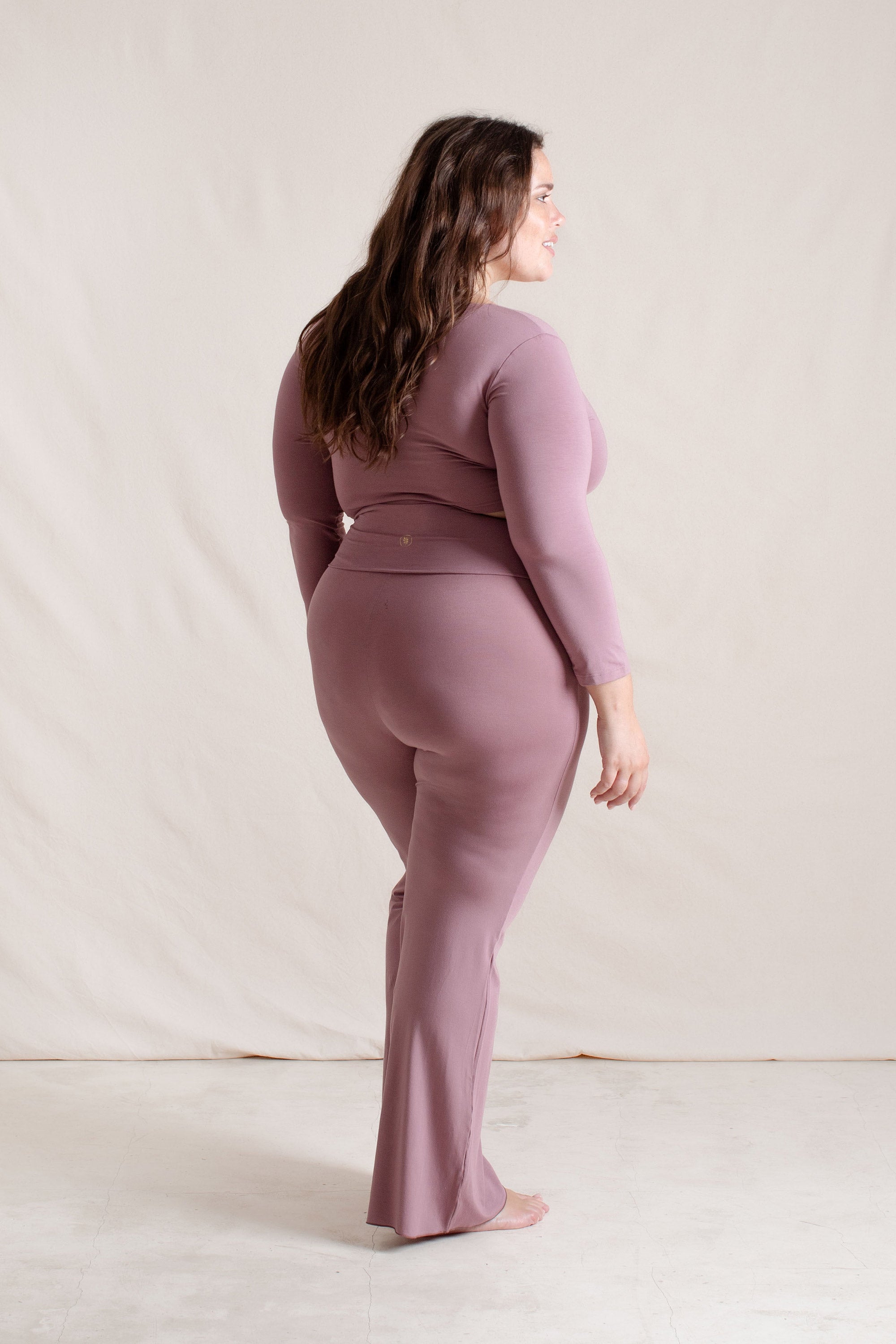 Agni Twist Crop Mauve –Indigo Luna Store