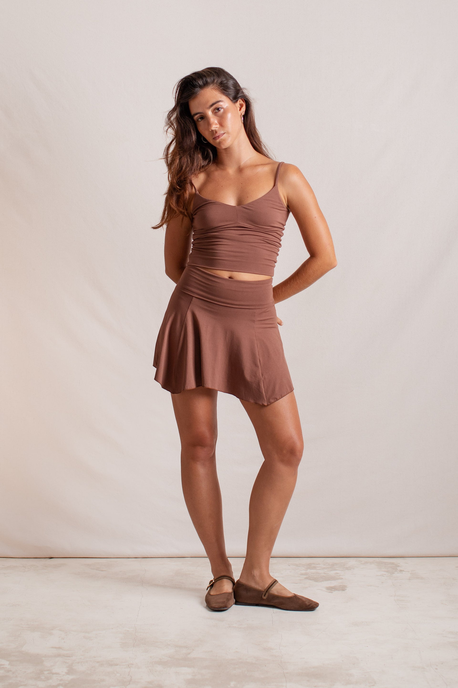 Lauren Skort - Chocolate