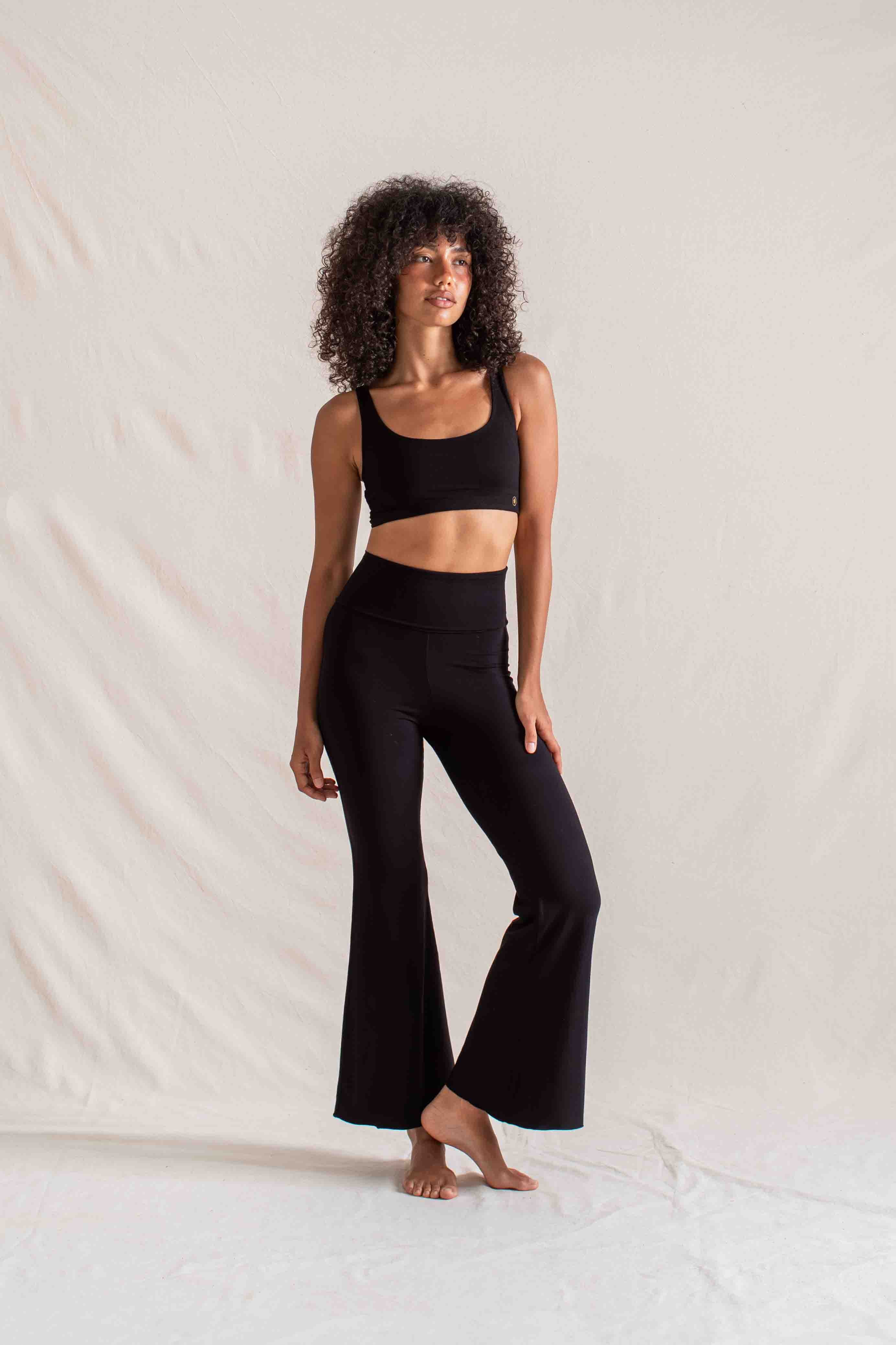 Boxy Crop Black –Indigo Luna Store
