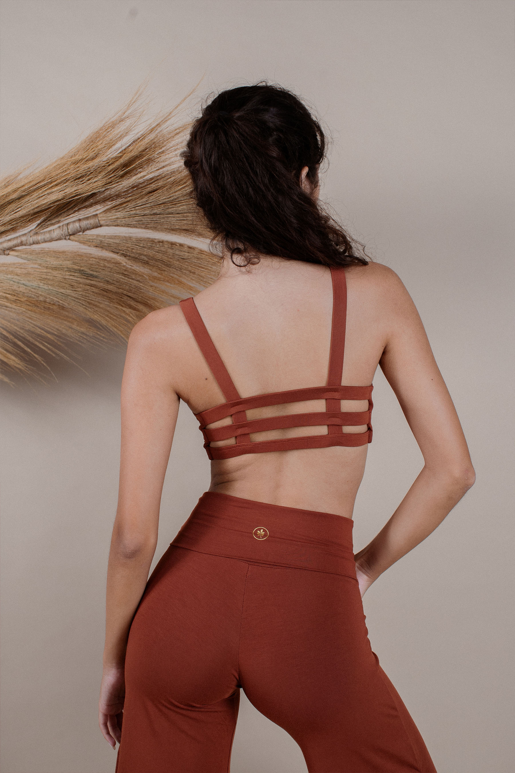 Sustainable Flare Yoga Pants And Yoga Top | Layla Flares