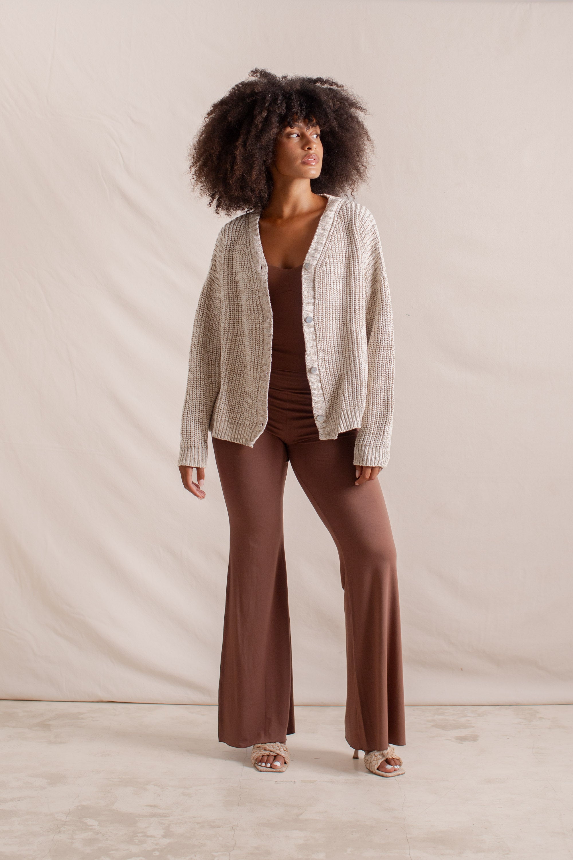 Hand Knitted Helga Cardigan | Sustainable Women Knitwear Hand Knitted Helga Cardigan | Sustainable Women Knitwear