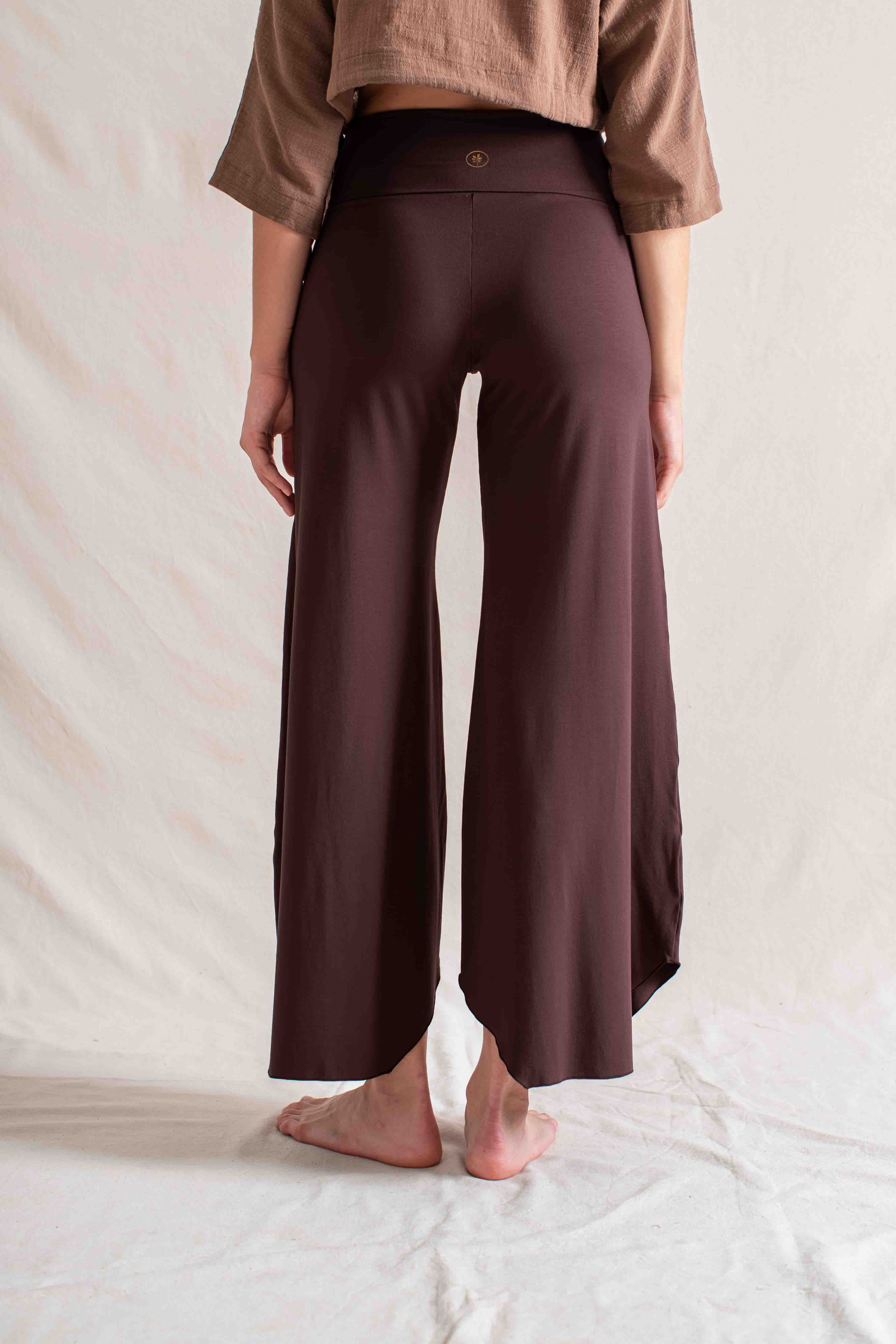 Yoga Pants Layla Flares Carob | Indigo Luna Store