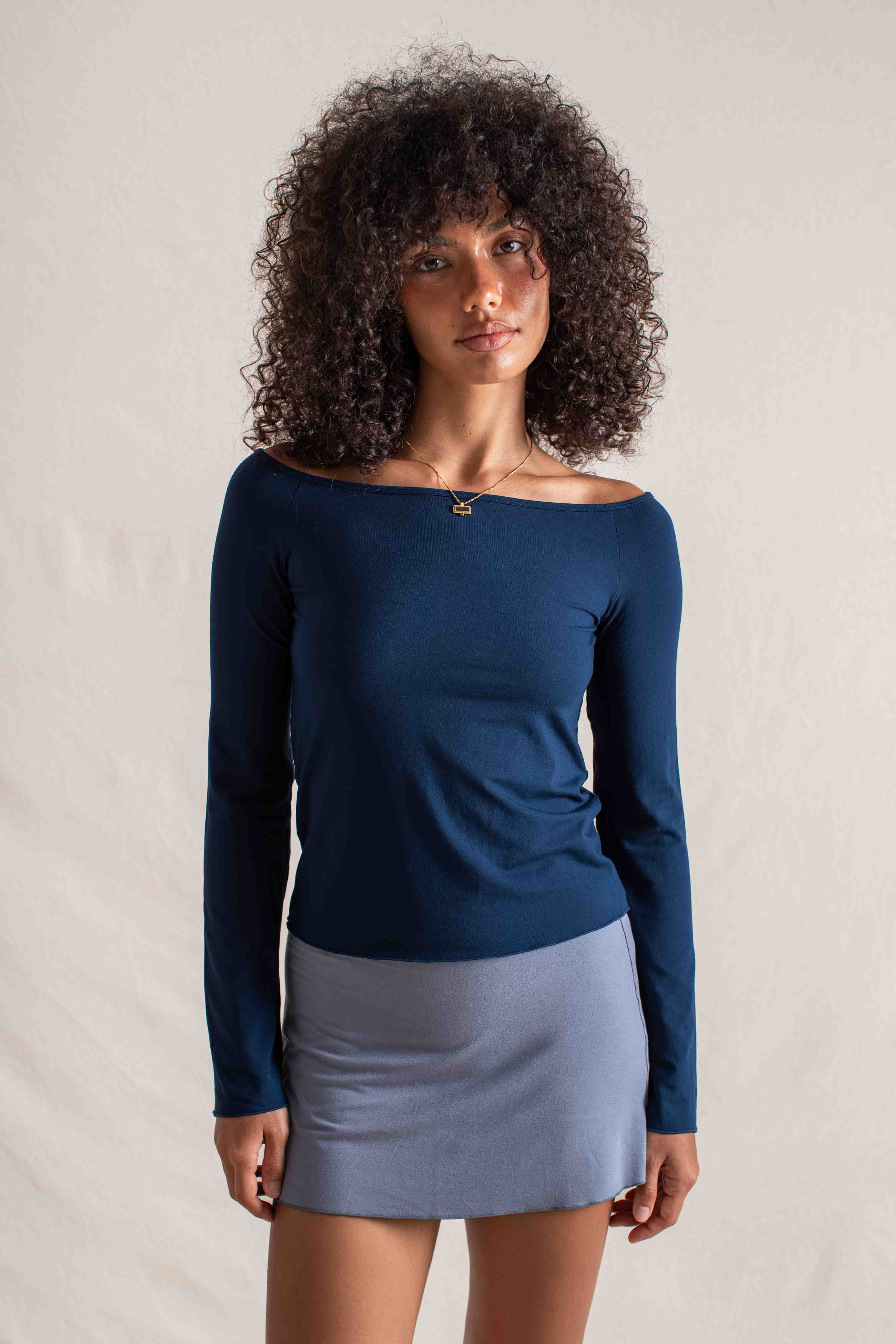 Layla Longsleeve Navy –Indigo Luna Store