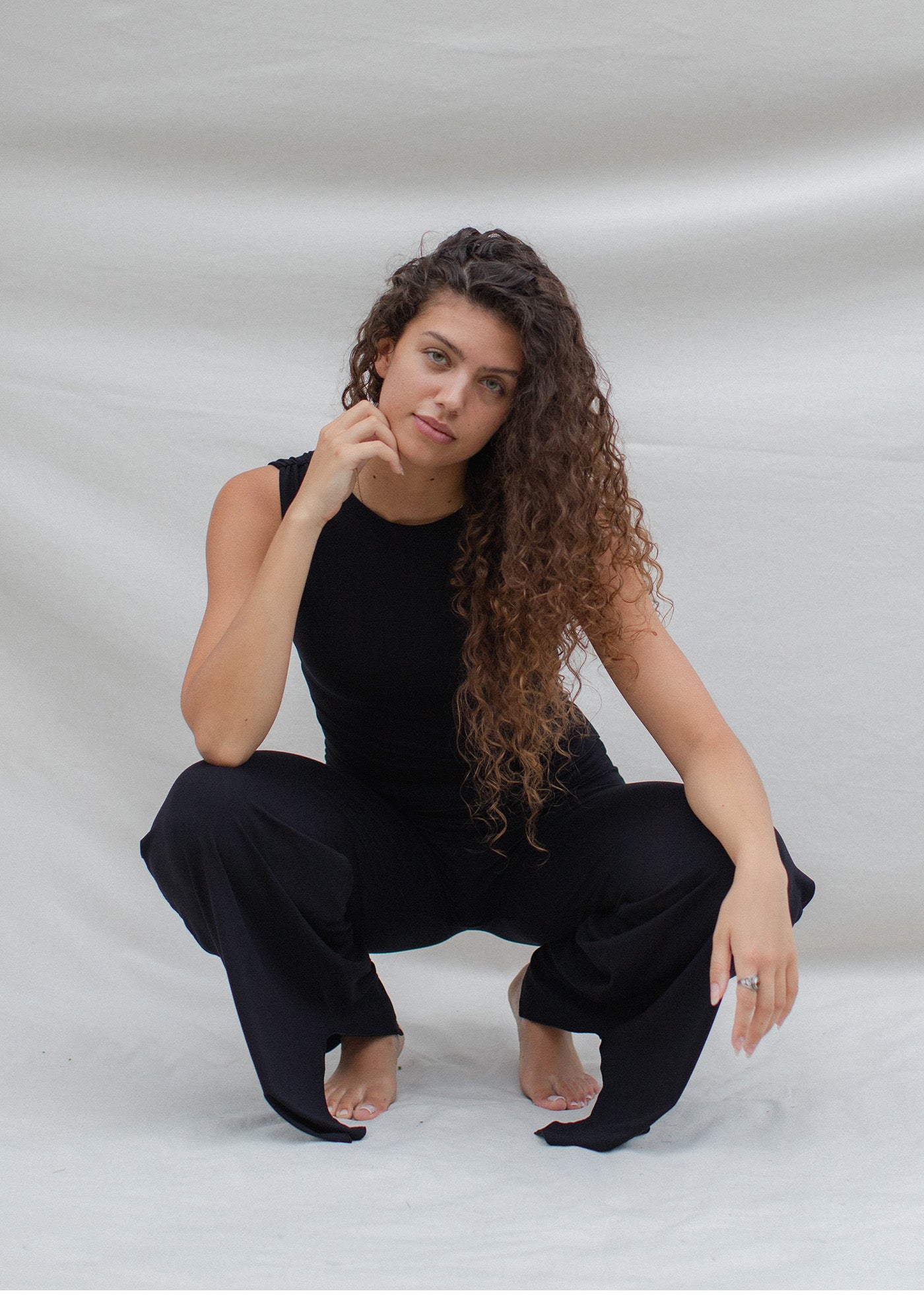 Sustainable Yoga Flared Pants | Layla Flares In Spice