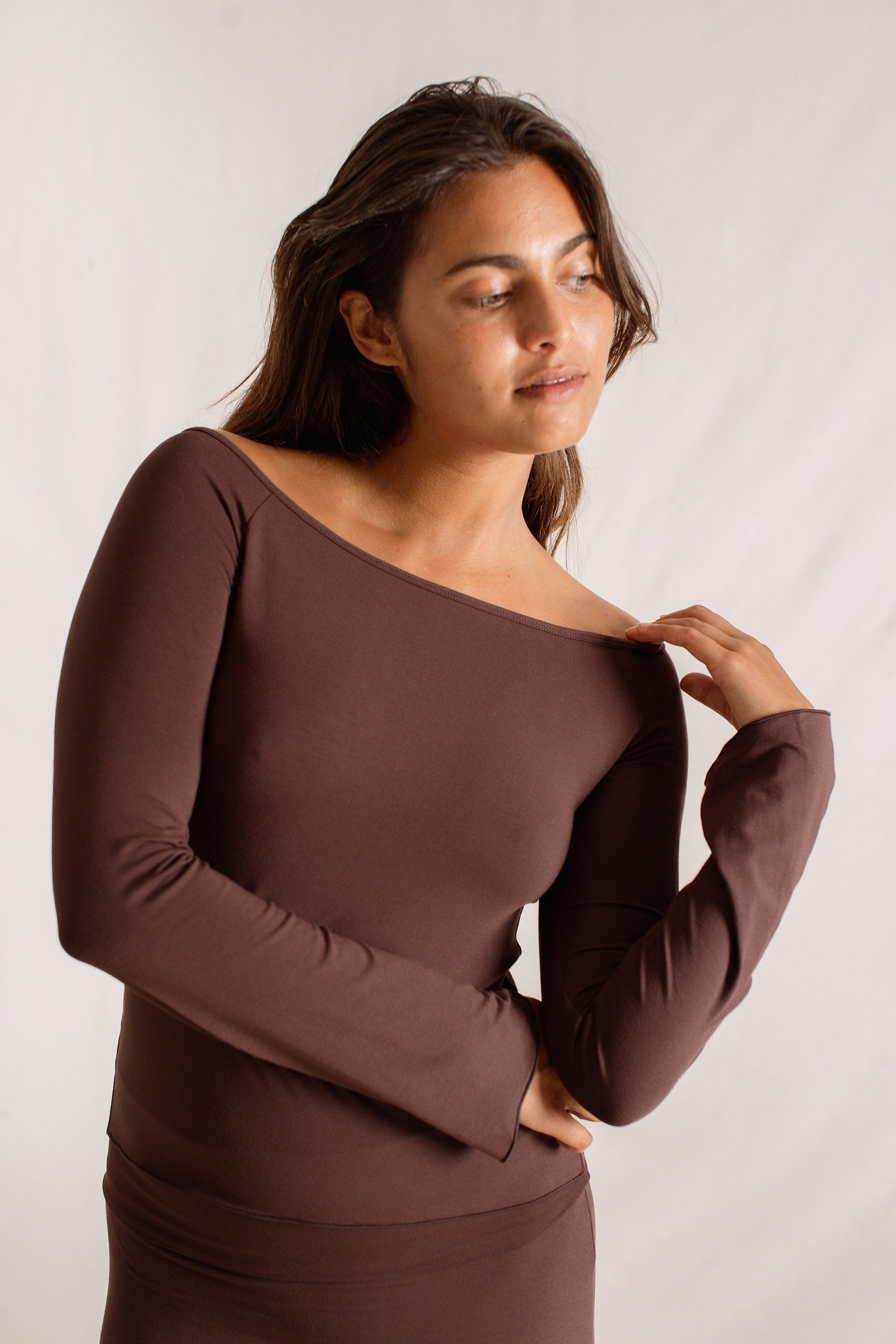 Layla Longsleeve Carob –Indigo Luna Store
