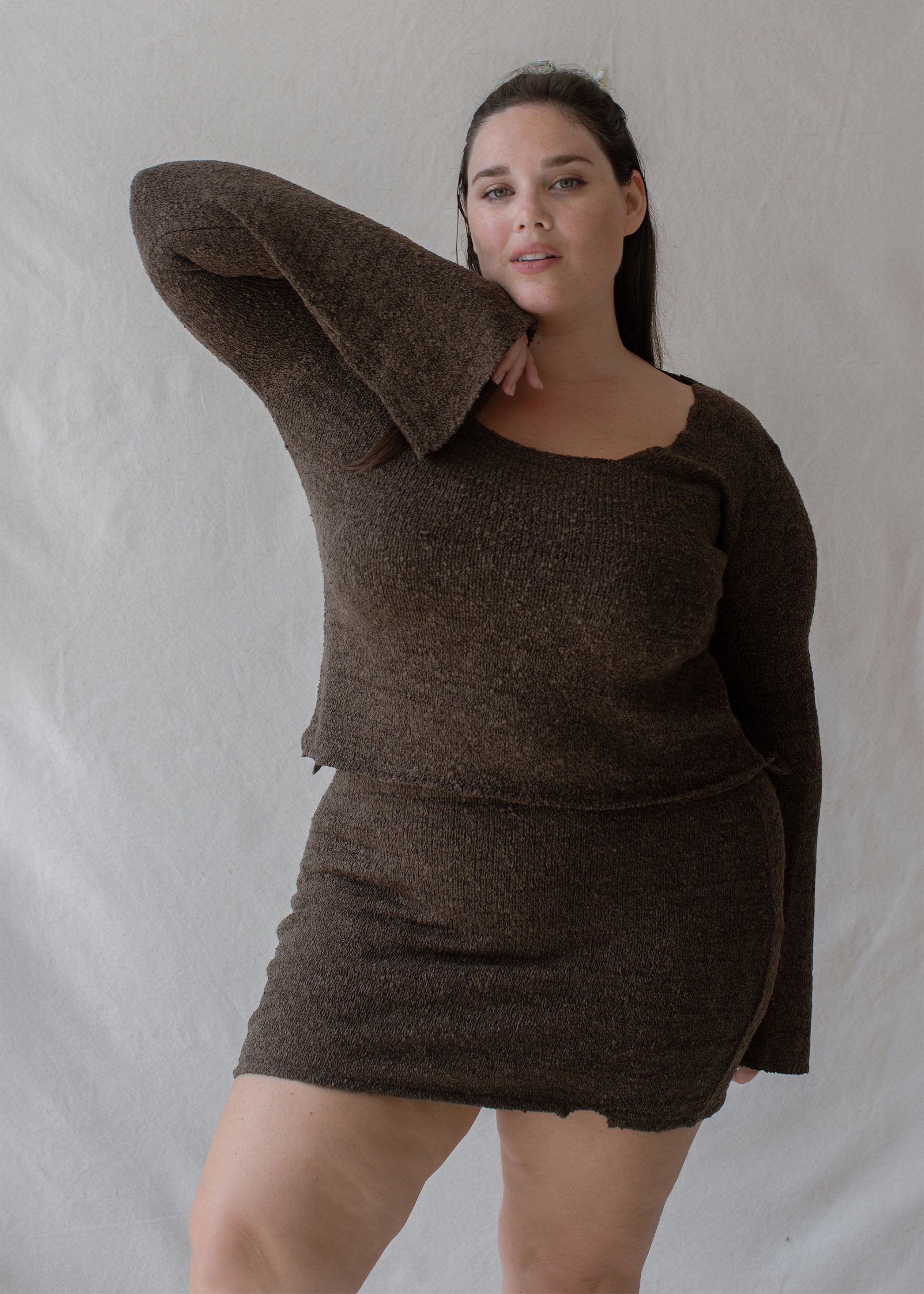 Paloma Longsleeve Truffle –Indigo Luna Store