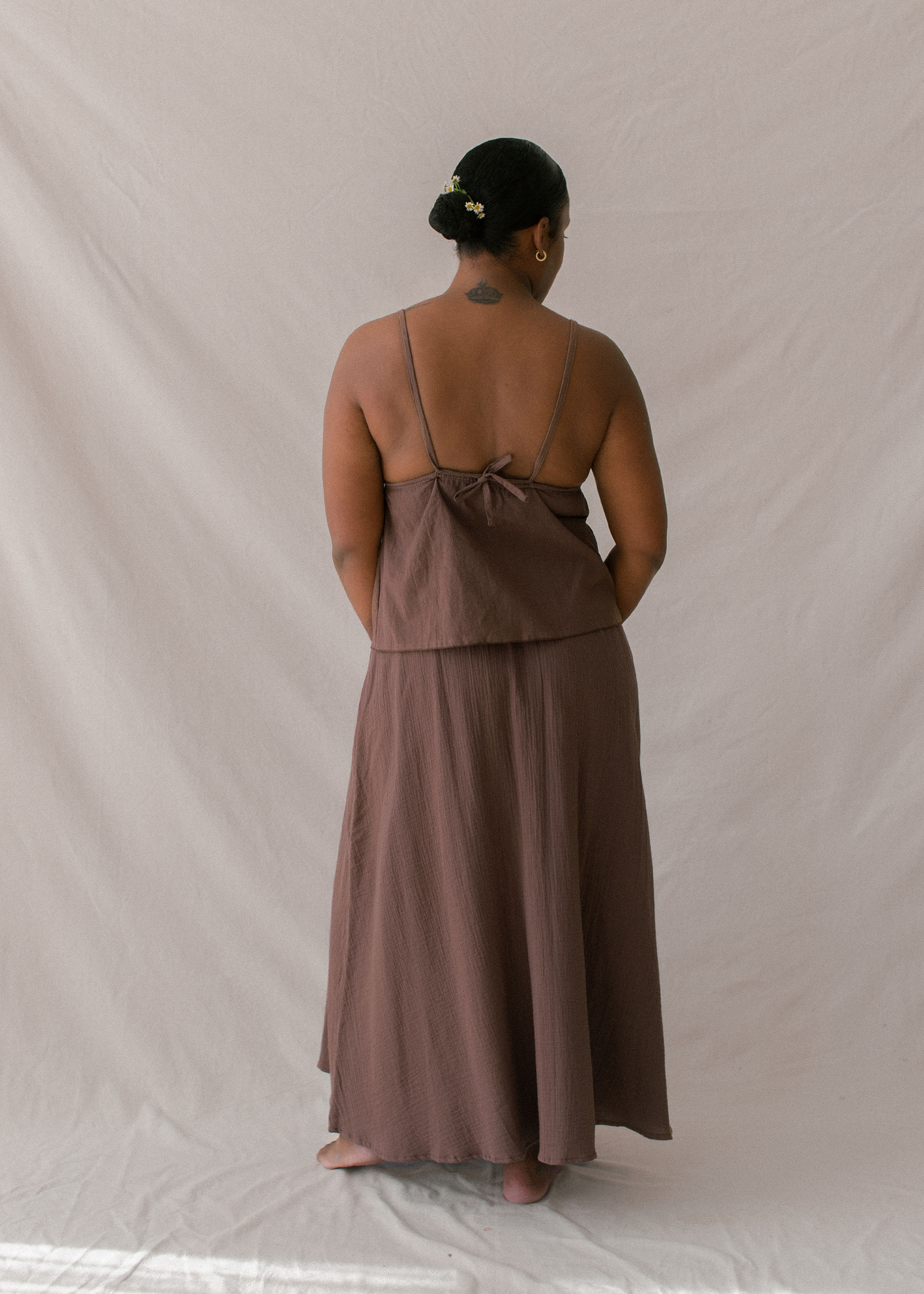 Mökki Skirt Walnut –Indigo Luna Store