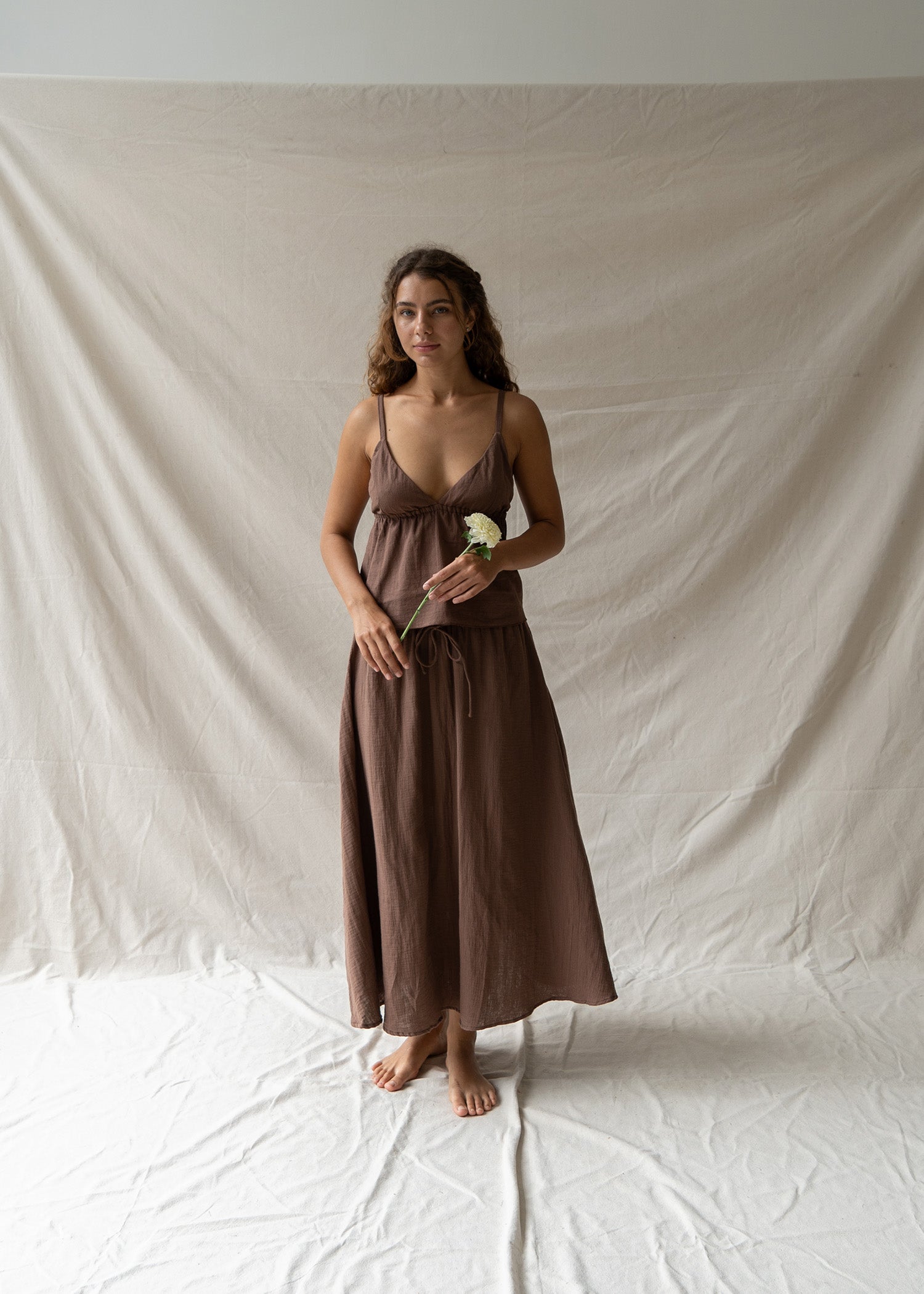 Mökki Skirt Walnut –Indigo Luna Store