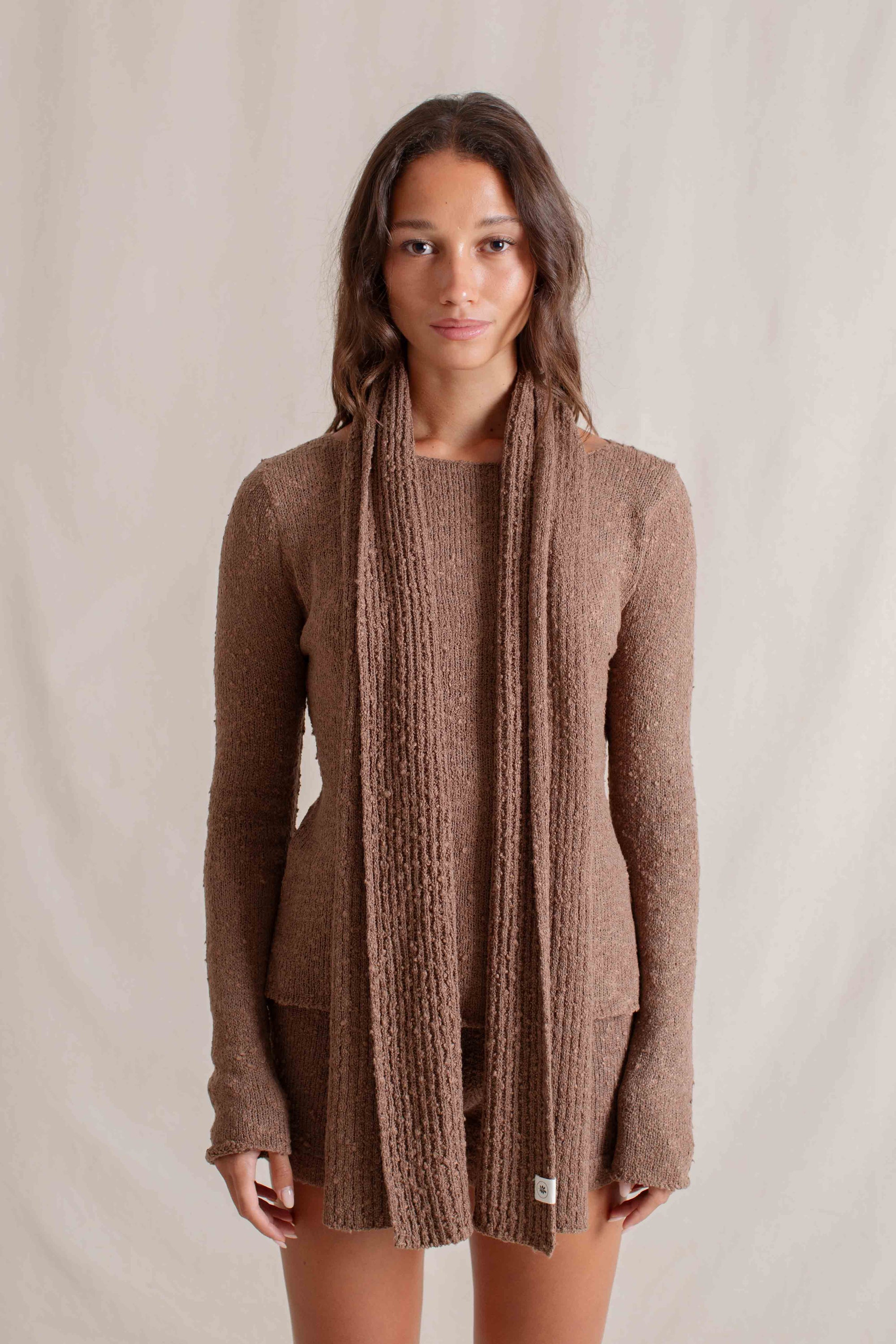 Dakota is wearing One Size. Bust 79cm (31.1”), Waist 65cm (25.5”), Hips 90cm (35.4”), Height 173cm (5.6”) | One Size