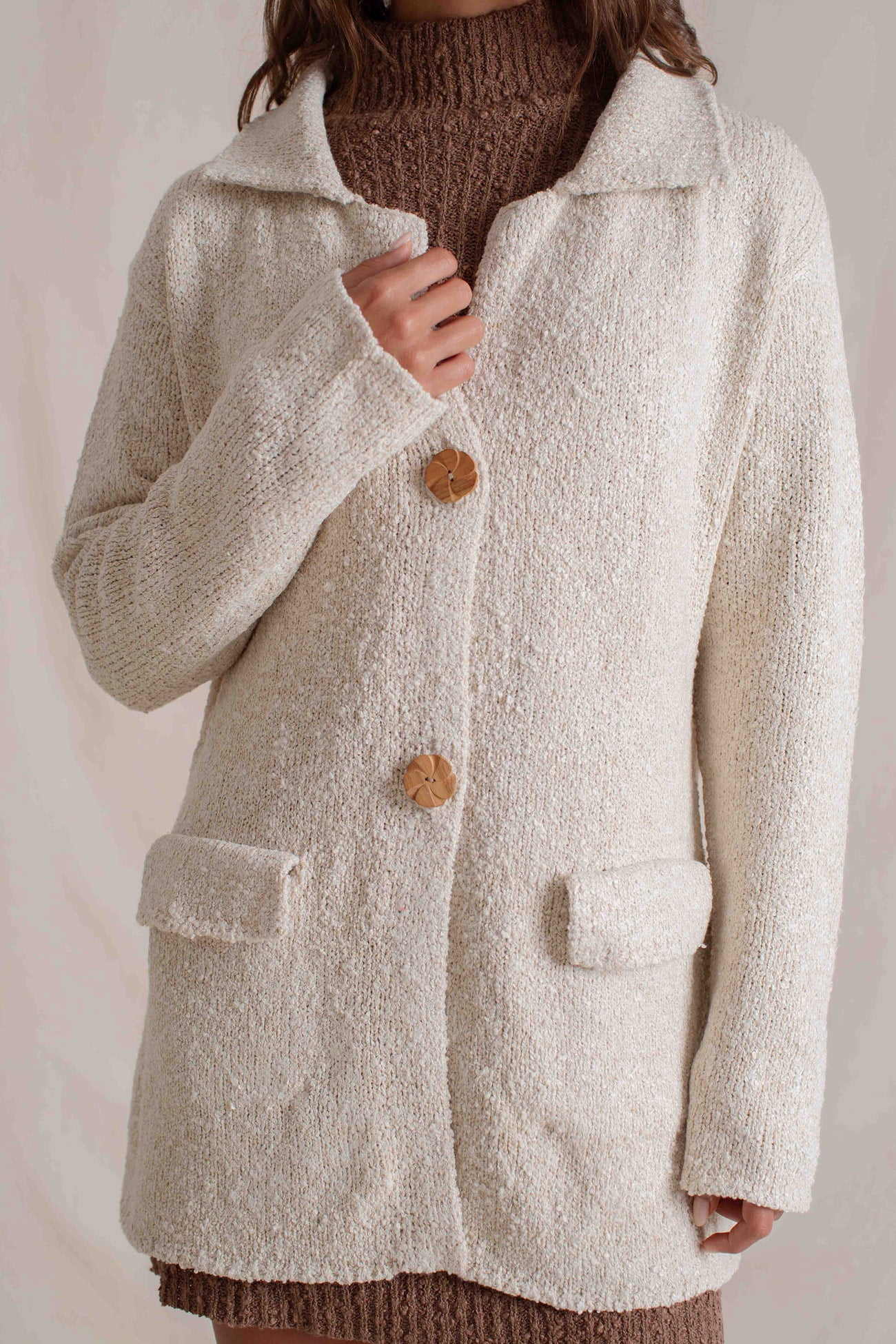 Dakota is wearing S/M. Bust 79cm (31.1”), Waist 65cm (25.5”), Hips 90cm (35.4”), Height 173cm (5.6”) | Size S/M