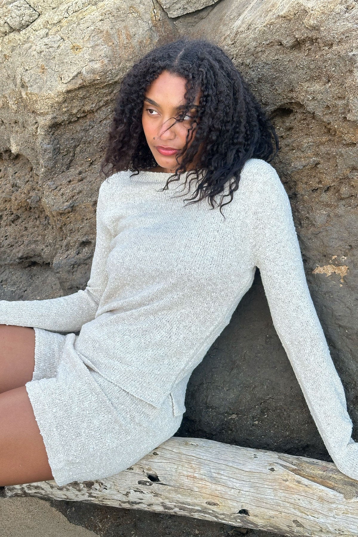 Olivia Longsleeve Cloud Cream –Indigo Luna Store