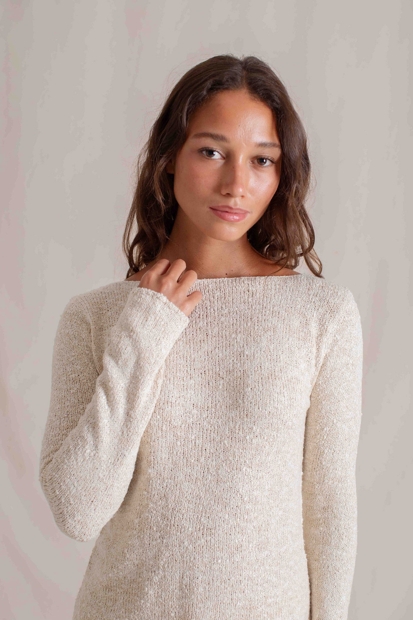 Olivia Longsleeve Cloud Cream –Indigo Luna Store