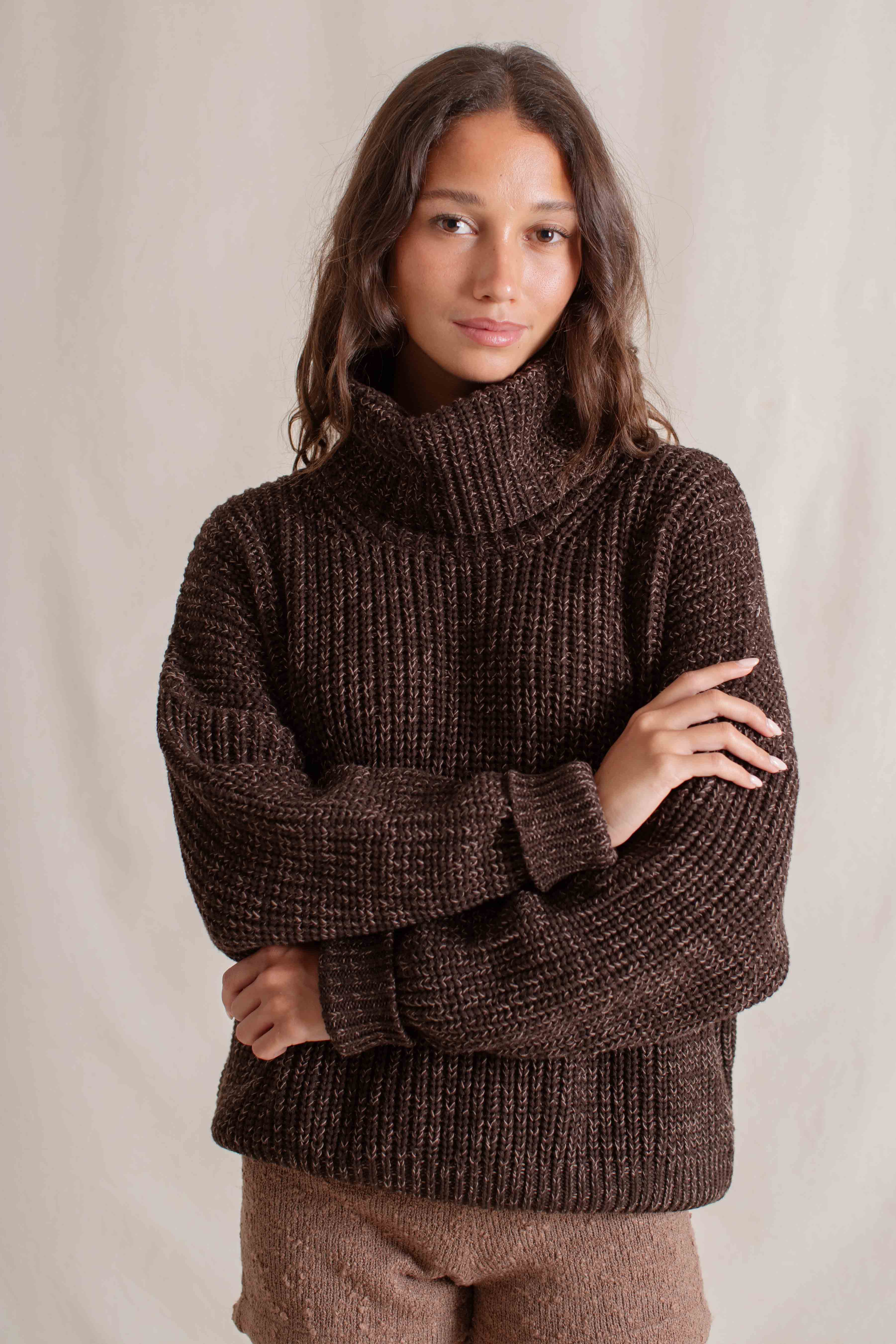 Paloma Jumper Coffee –Indigo Luna Store