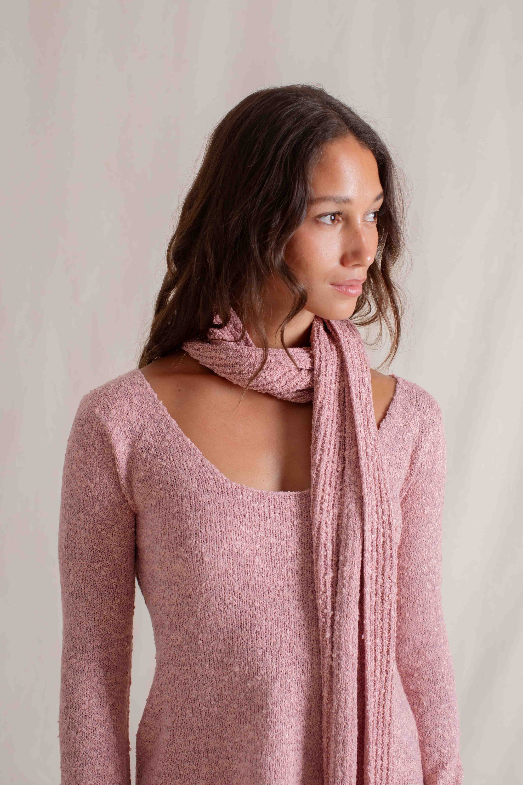 Dakota is wearing One Size. Bust 79cm (31.1”), Waist 65cm (25.5”), Hips 90cm (35.4”), Height 173cm (5.6”) | One Size