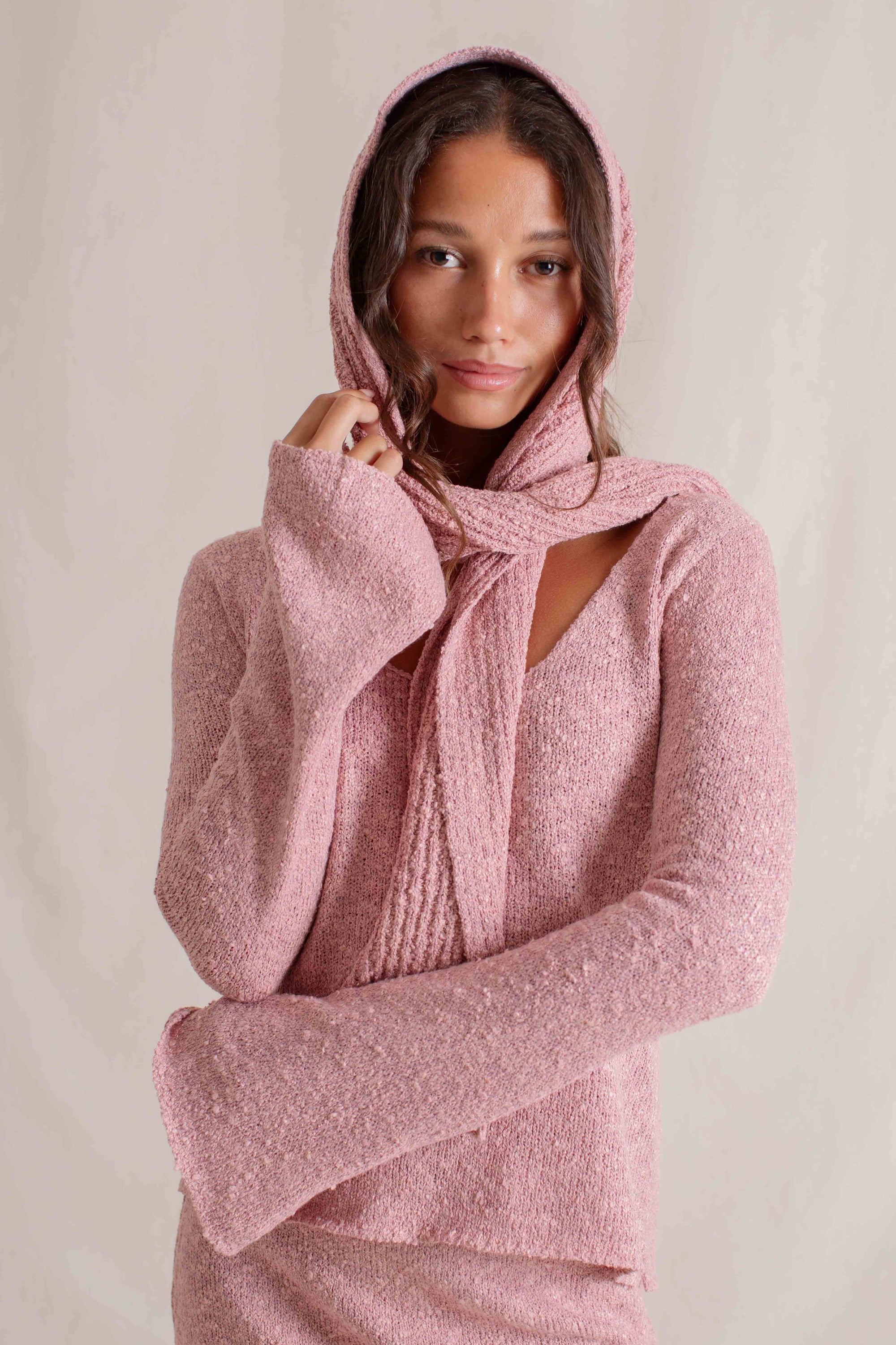 Dakota is wearing One Size. Bust 79cm (31.1”), Waist 65cm (25.5”), Hips 90cm (35.4”), Height 173cm (5.6”) | One Size