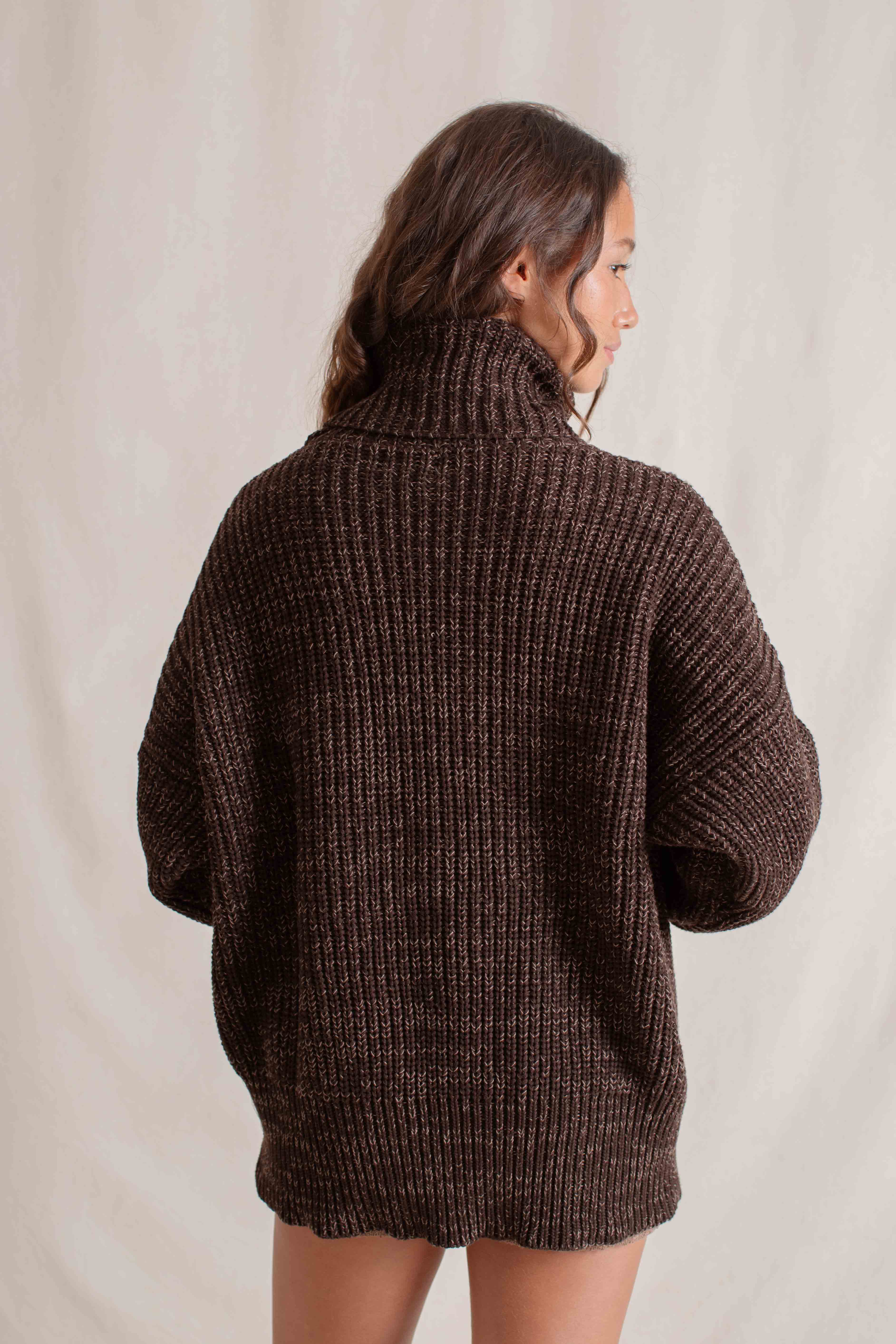 INDIGO LUNA ニット ジャンパー ブラウン ザラ ロンハーマン Paloma Jumper Coffee –Indigo Luna Store