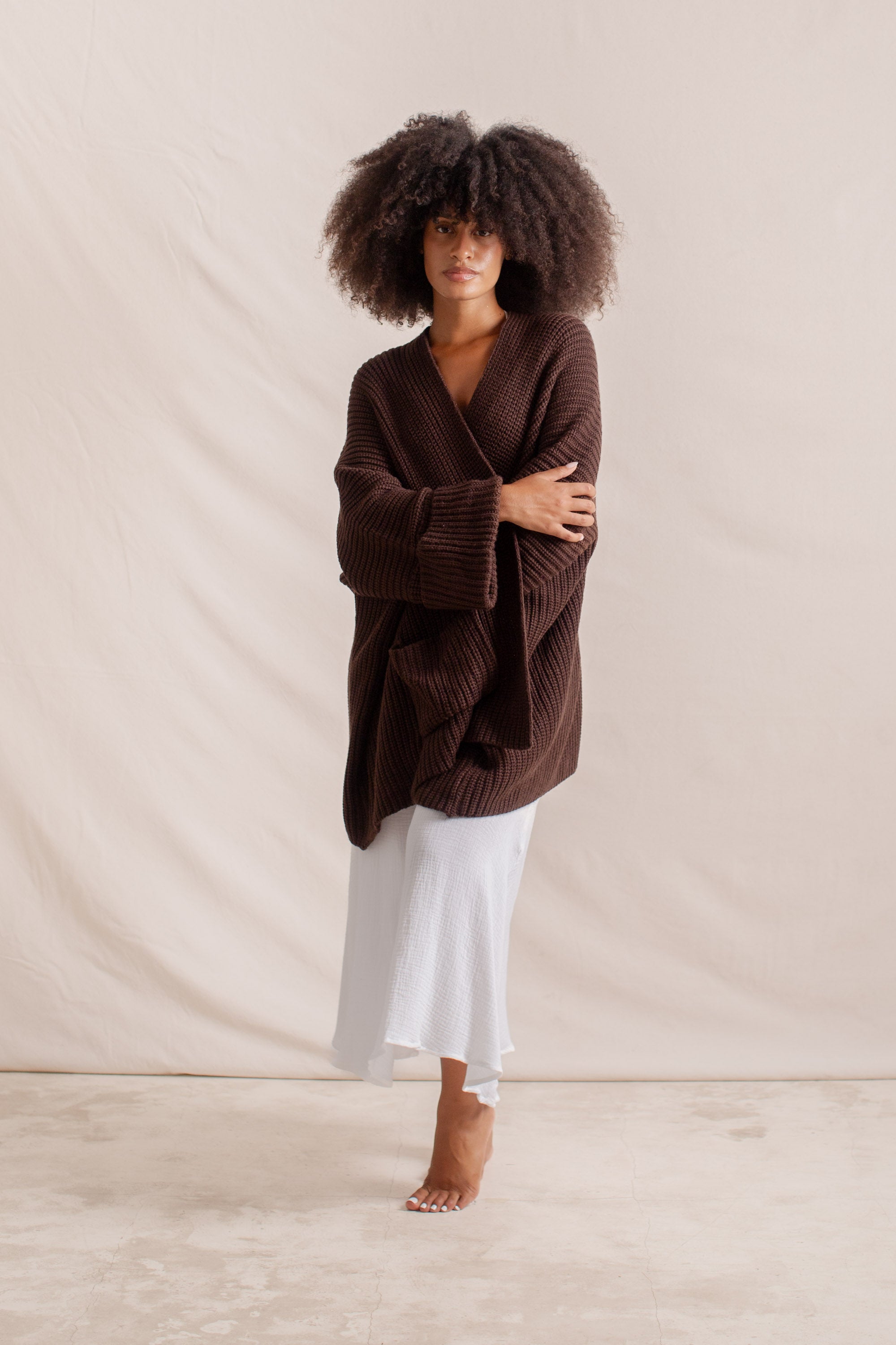 Tuula Poncho Cacao | Indigo Luna –Indigo Luna Store