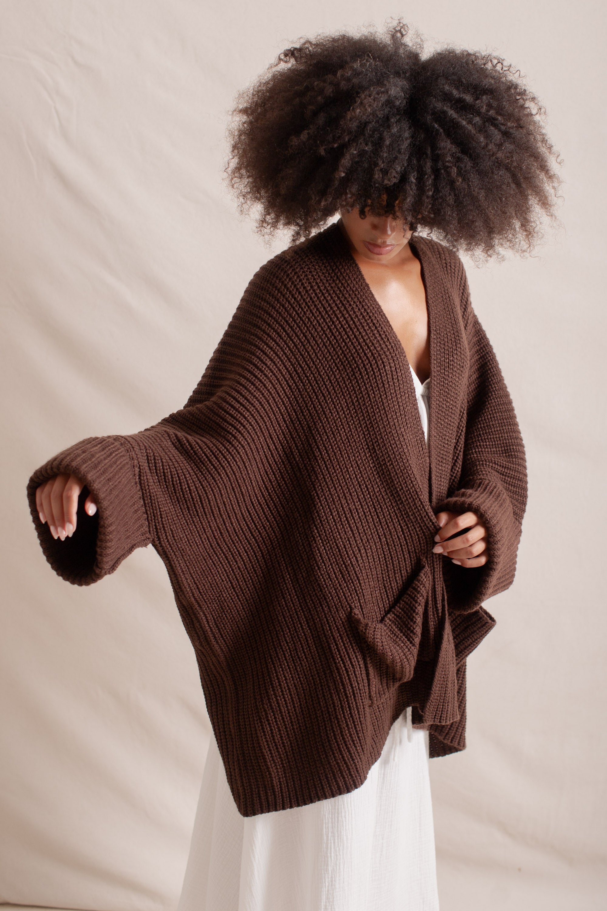 Tuula Poncho Cacao | Indigo Luna –Indigo Luna Store
