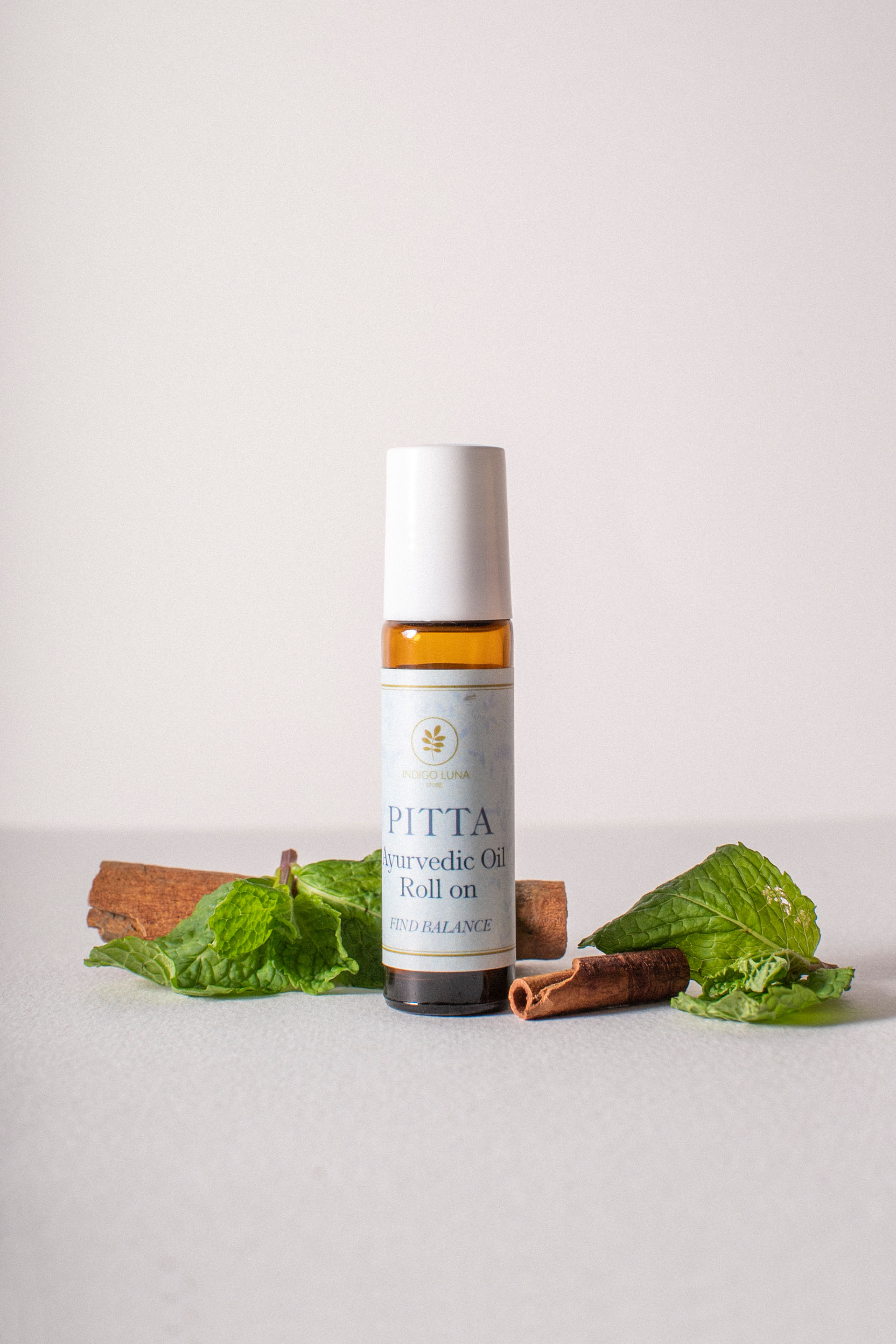 Ayurvedic essential oil for Pitta Dosha in a Roll on