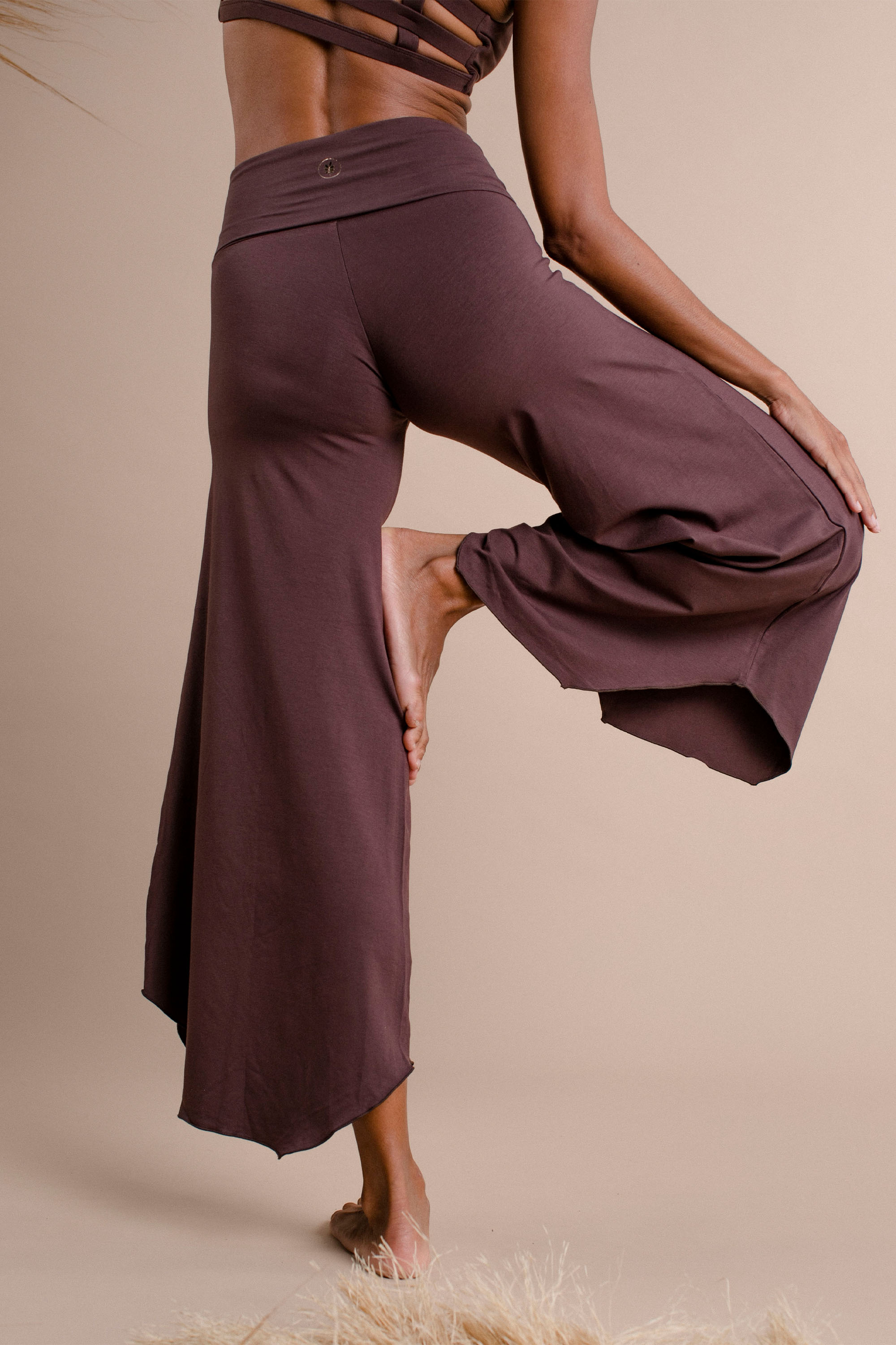Yoga Pants Layla Flares Carob | Indigo Luna Store